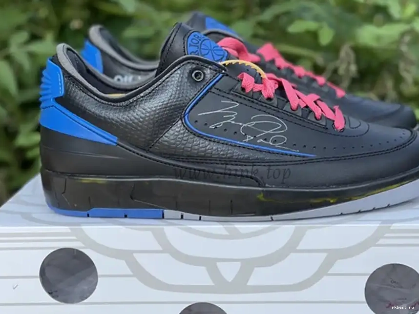 blue x materials Air Jordan ship God Low 2 ready OFF-WHITE retail to PK 0513